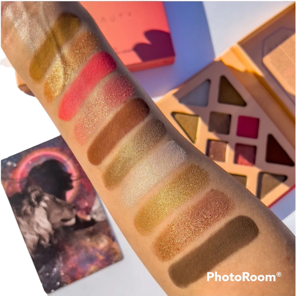 BOGO Anthropologie ATHR Beauty Desert Sunset Eyeshadow Palette Infused w AMBER!